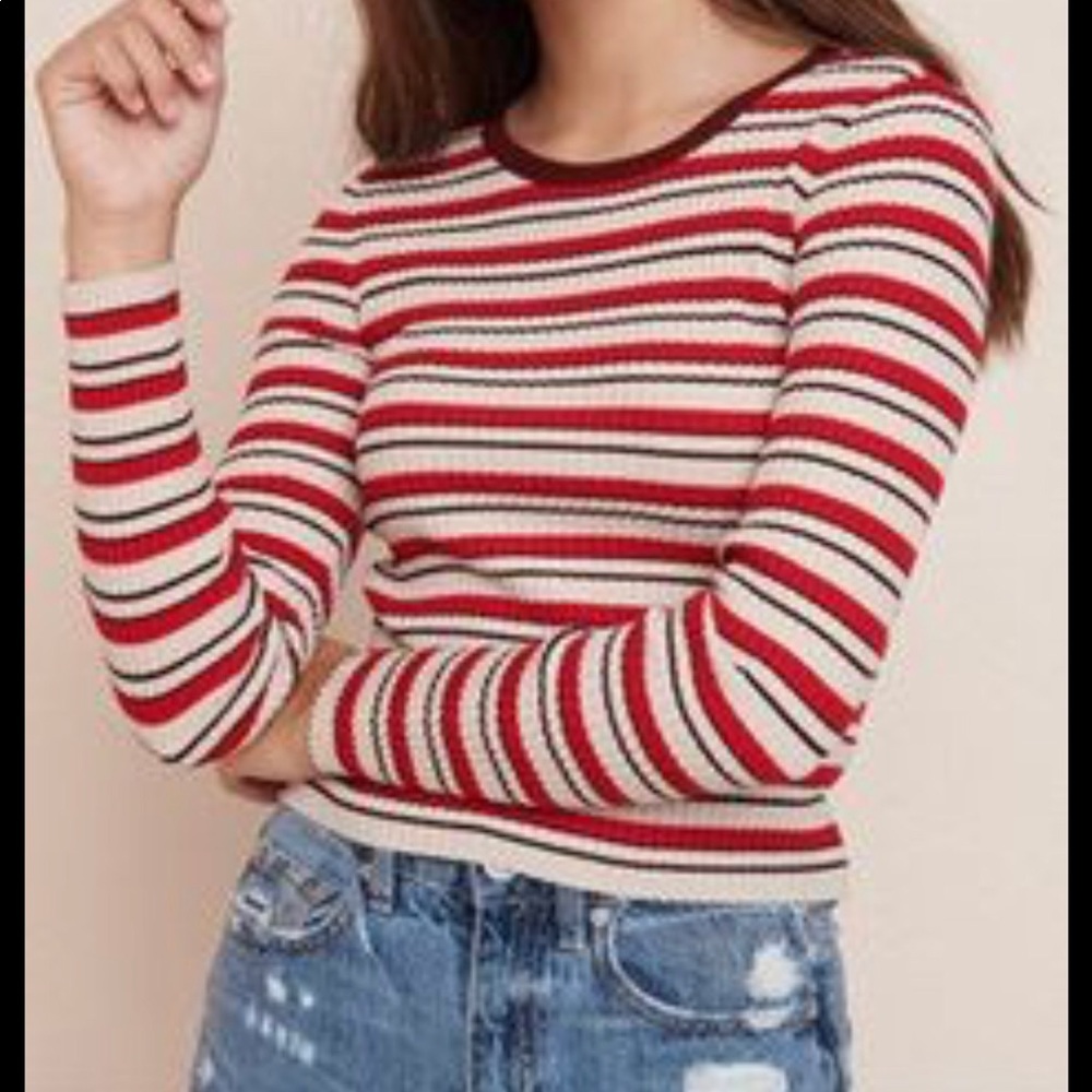 sweater multicolored (size: xs)
